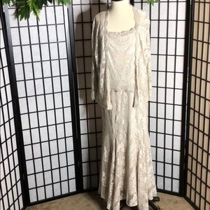 - Karen Miller Two pcs Evening Dress